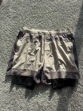 Luluemon Robert Geller lined shorts XL